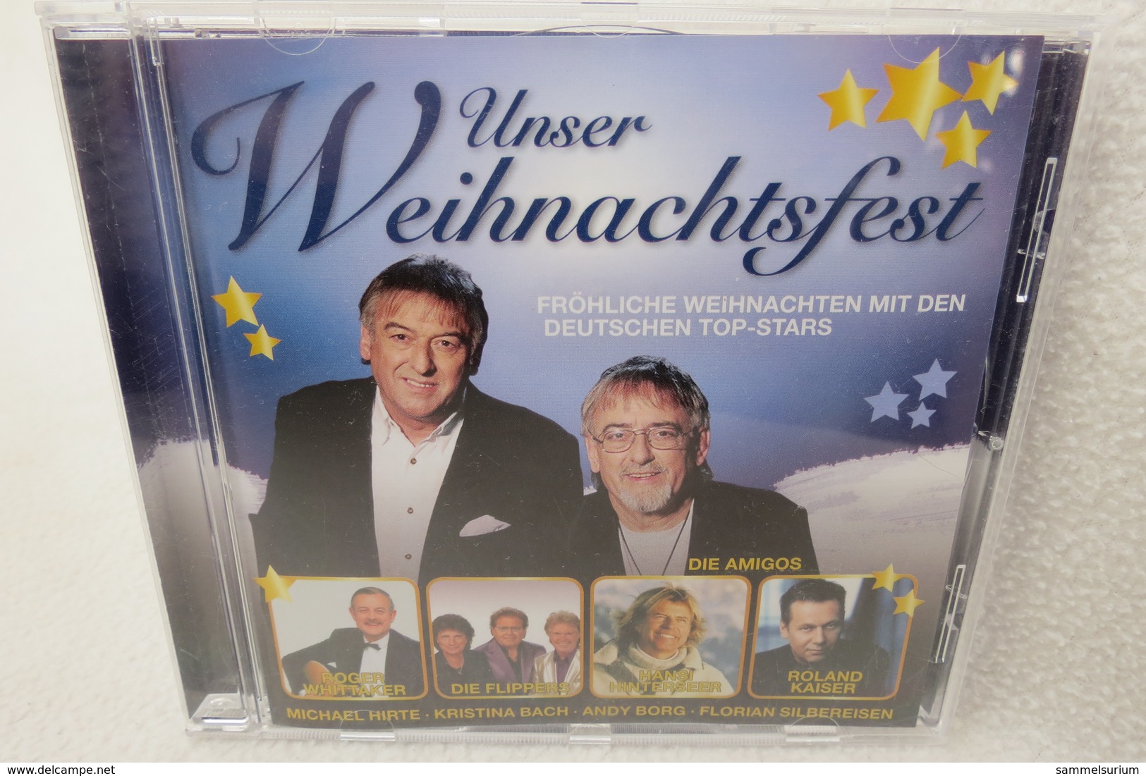 CD "Unser Weihnachtsfest" Fröhliche Weihnachten Mit Den Deutschen Top Stars - Other - German Music