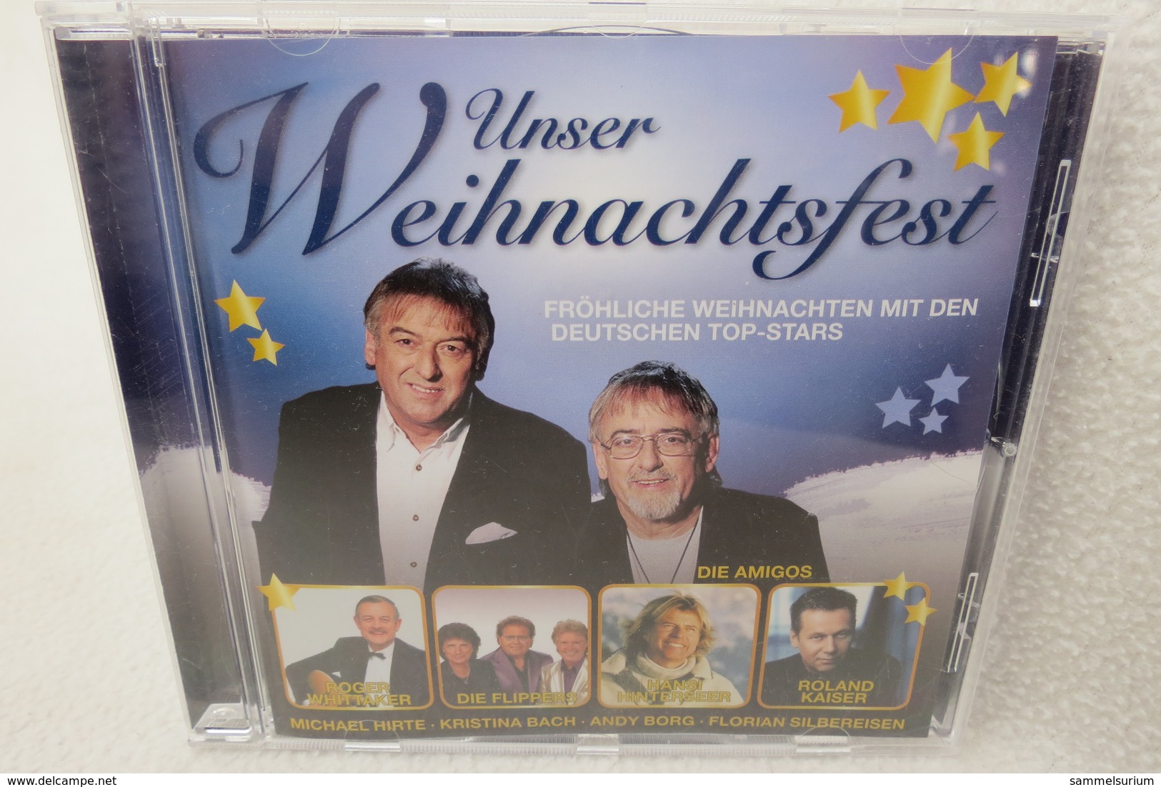 CD "Unser Weihnachtsfest" Fröhliche Weihnachten Mit Den Deutschen Top Stars - Autres - Musique Allemande