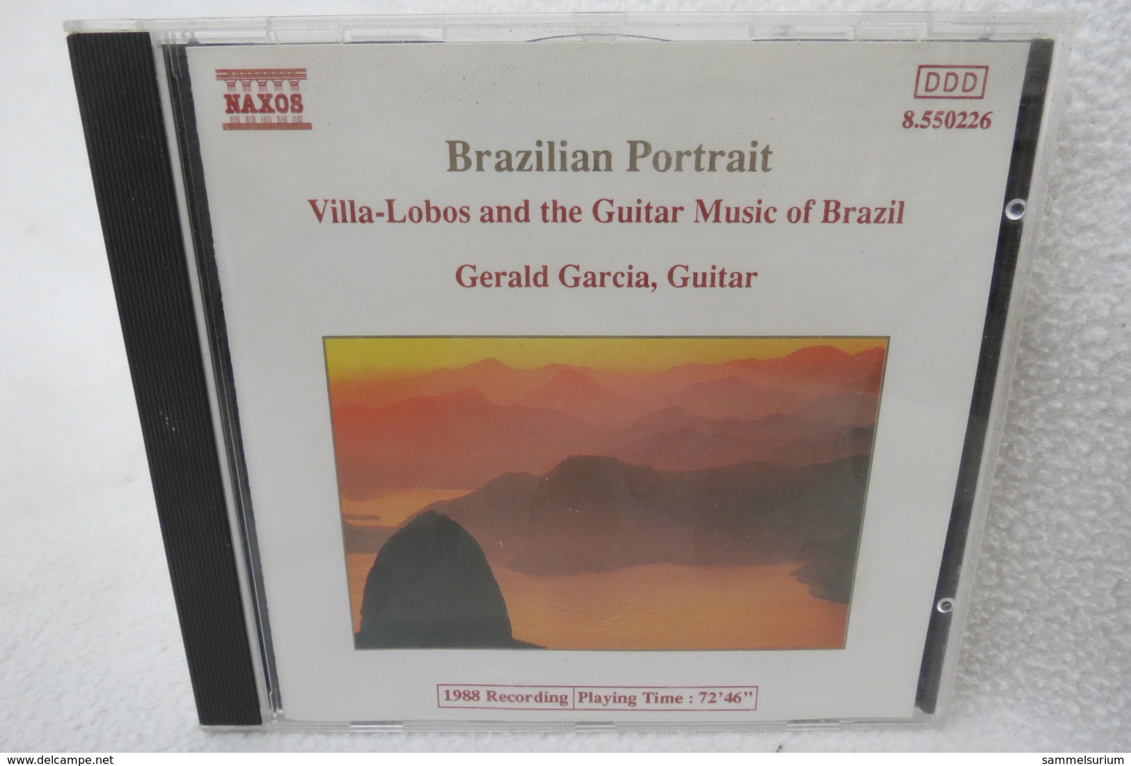 CD "Brazilian Portrait" Villa-Lobos And The Guitar Music Of Brazil, Gerald Garcia, Guitar - Instrumental