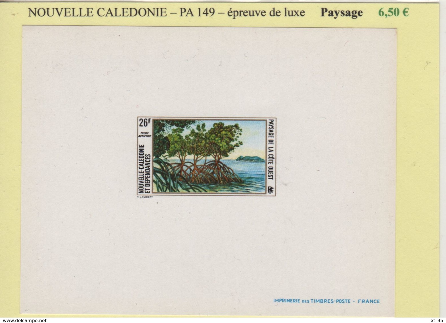 Nouvelle Caledonie - Epreuve De Luxe - PA149 - Paysages - Unused Stamps