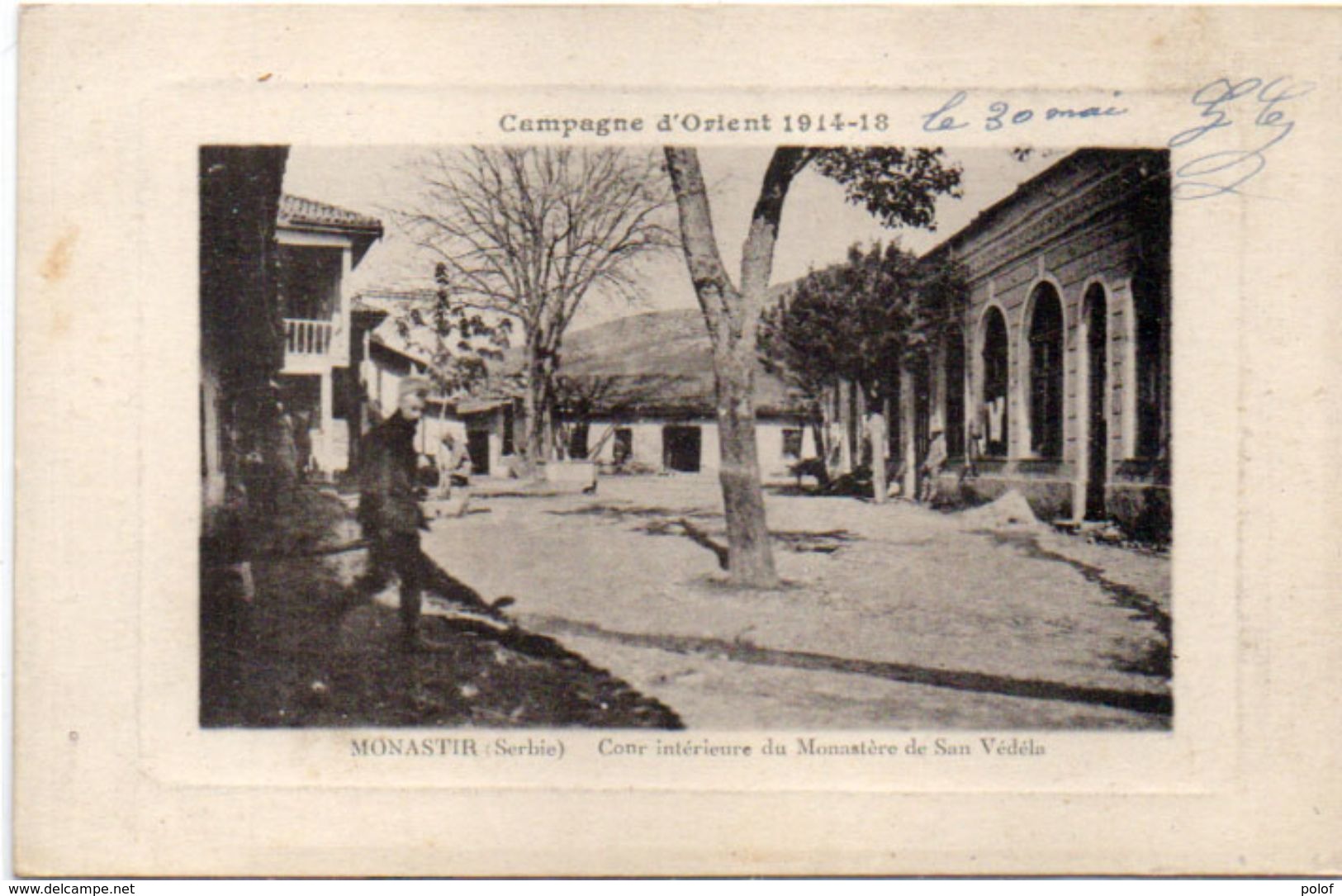 MONASTIR - Campagne D' Orient 1914/18 - Cour Intérieure Du Monastère De San Vedela (103270) - Serbie