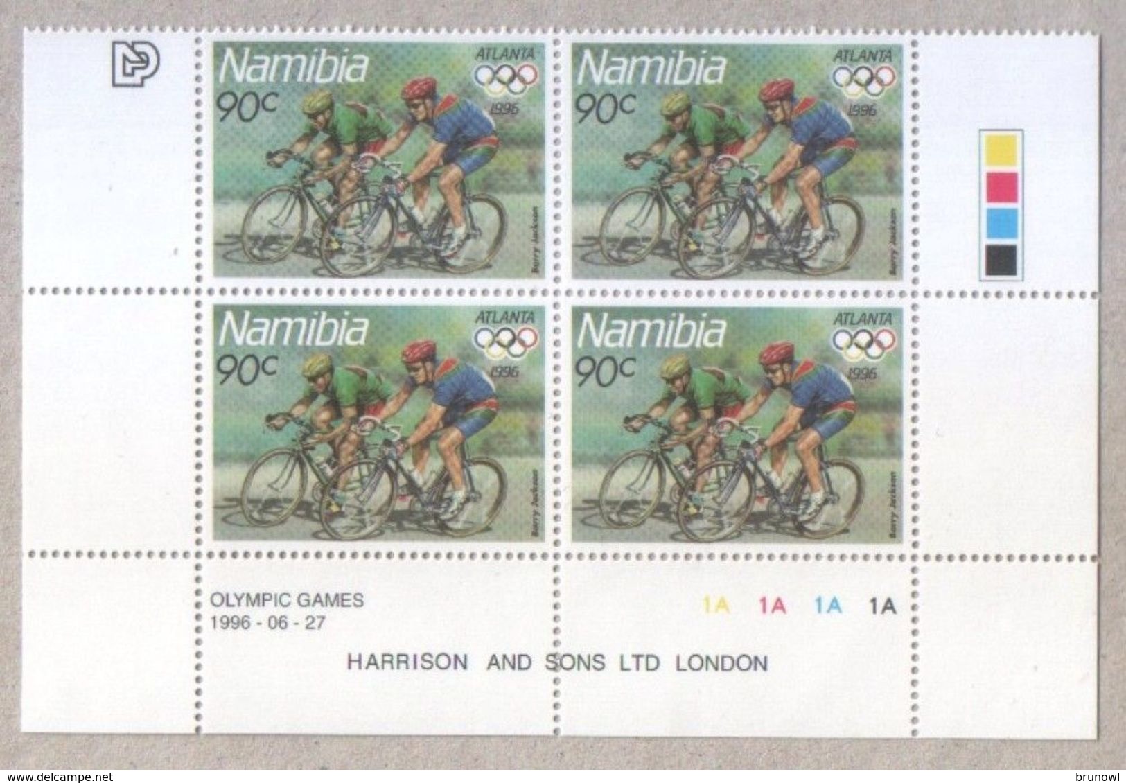 Namibia 1996 Blocks Of Olympic Games Stamps MNH - Namibia (1990- ...)
