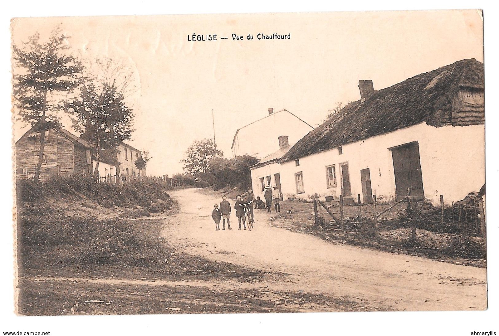 Léglise Vue Du Chauffourd Rare Animée 1932 - Léglise