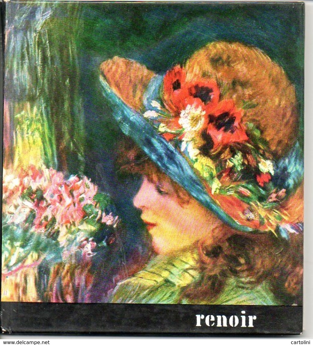 Renoir  Schilder Peintre  Blz 36   Form. 17,5x16cm Italiaanse Tekst - Andere & Zonder Classificatie