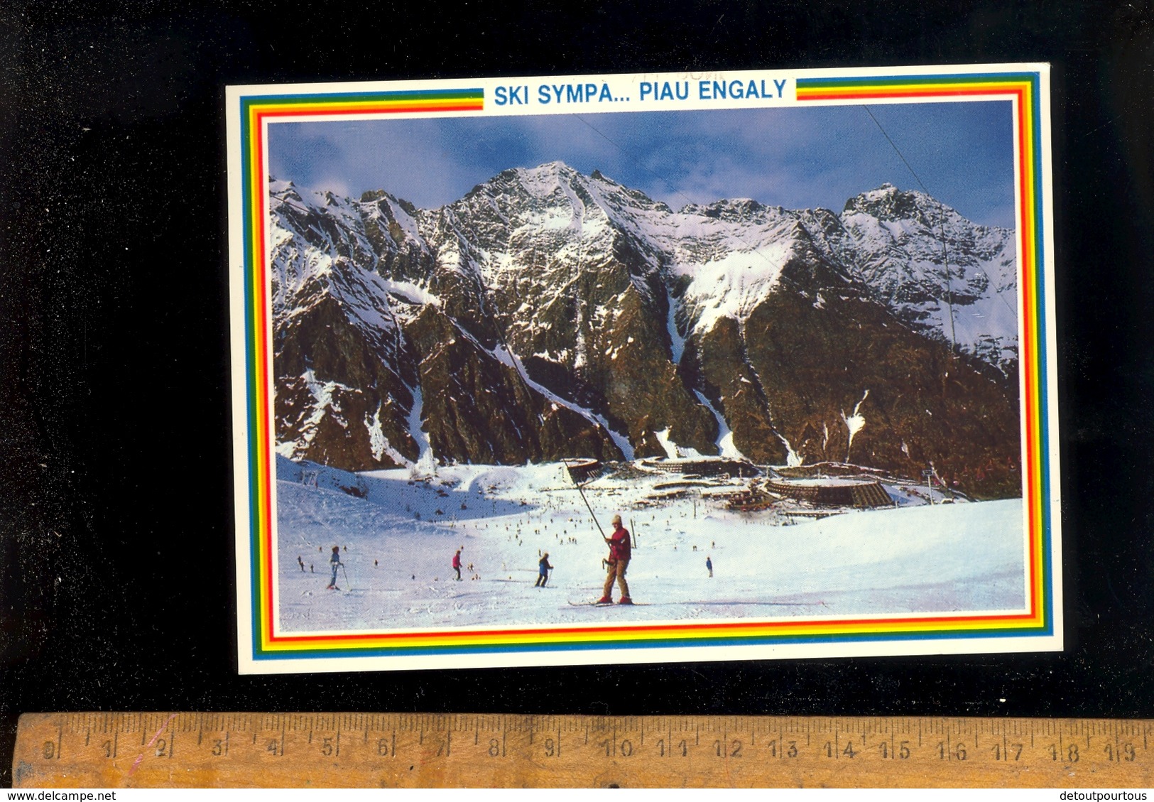 ARAGNOUET PIAU ENGALY Hautes Pyrénées 65 : Vue Générale De La Station Depuis Les Pistes De Ski - Aragnouet