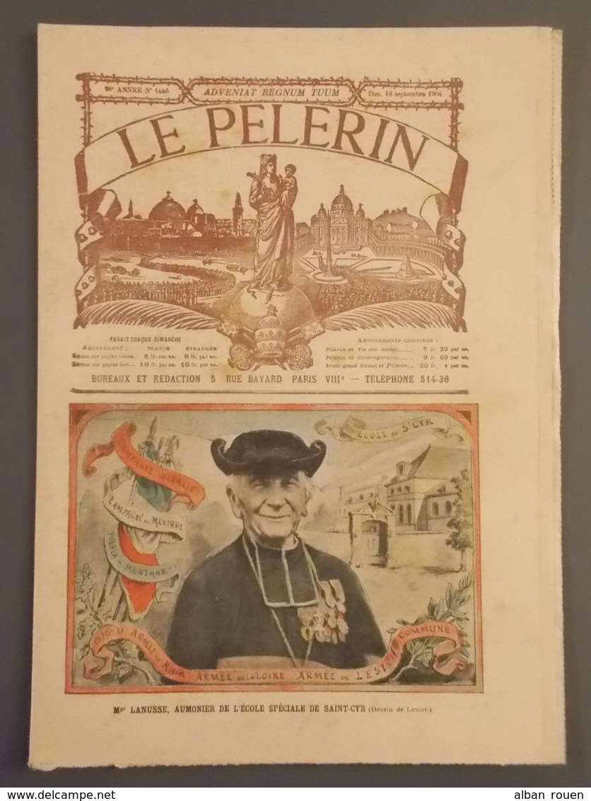 AN - Le Pelerin - N°1446 - 18 Septembre 1904 - Sonstige & Ohne Zuordnung