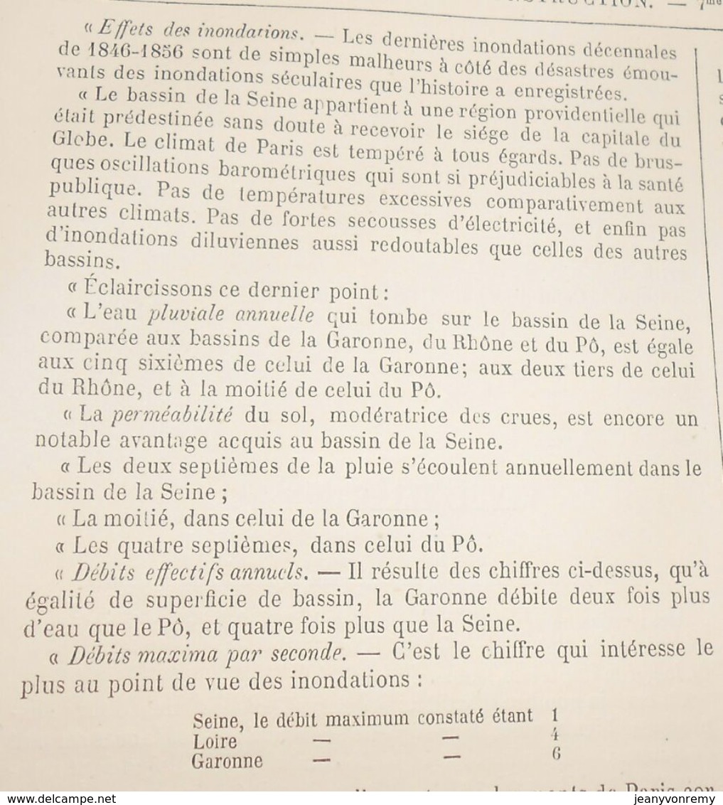 Plan de type de Bâtiment de voyageurs pour station de 3ème classe du Chemin de Fer d'Ancône à Bologne. 1861