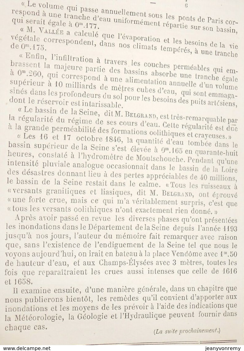 Plan de type de Bâtiment de voyageurs pour station de 3ème classe du Chemin de Fer d'Ancône à Bologne. 1861