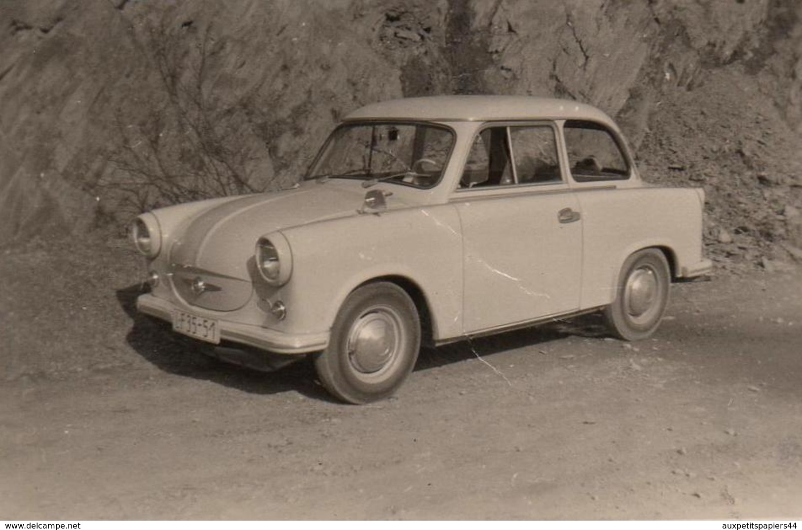 Photo Originale Trabant P50 - DDR (1958 – 1962)  VEB Sachsenring Automobilwerk Zwickau - Automobiles