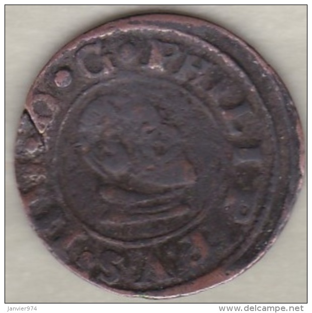 Espagne , 16 Maravedis 1663 Segovia . Felipe IV .  KM# 172.6 - First Minting