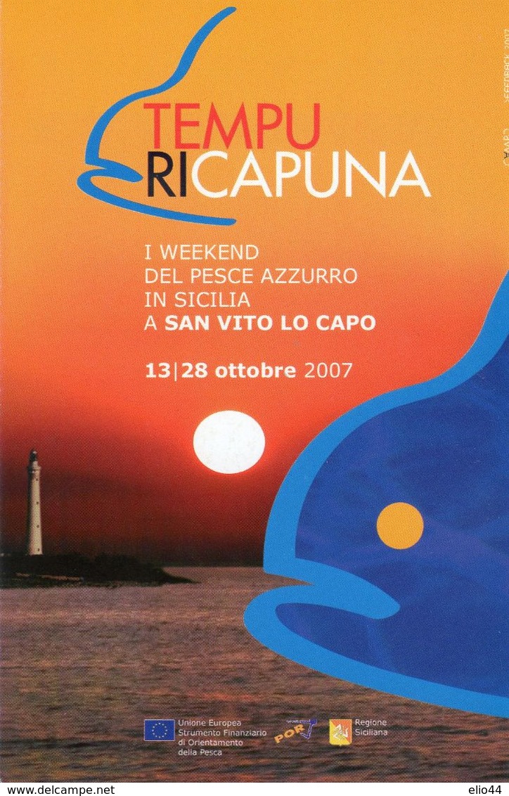 Tematica - San Vito Lo Capo (TP) - Tempu RiCapuna - I Weekend Del Pesce Azzurro In Sicilia - - Ricette Di Cucina