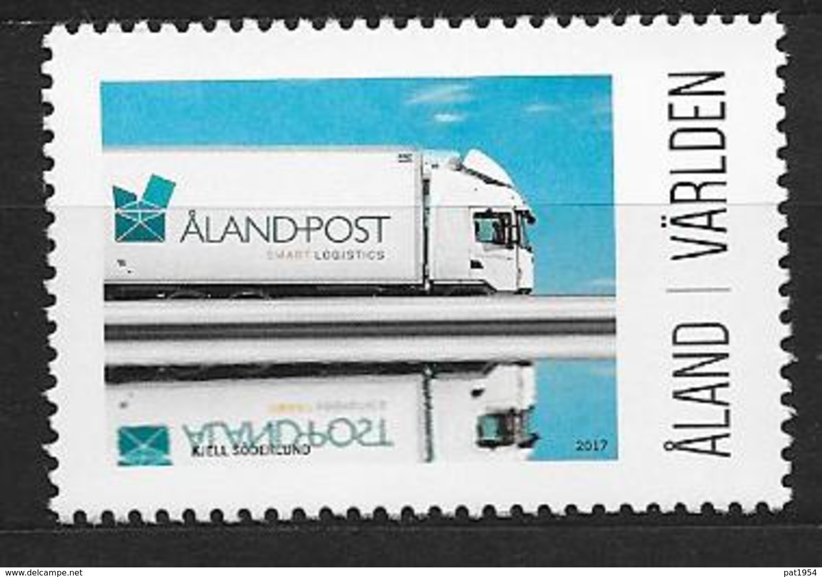 Aland 2017 Timbre Neuf My Aland Camion Postal - Aland