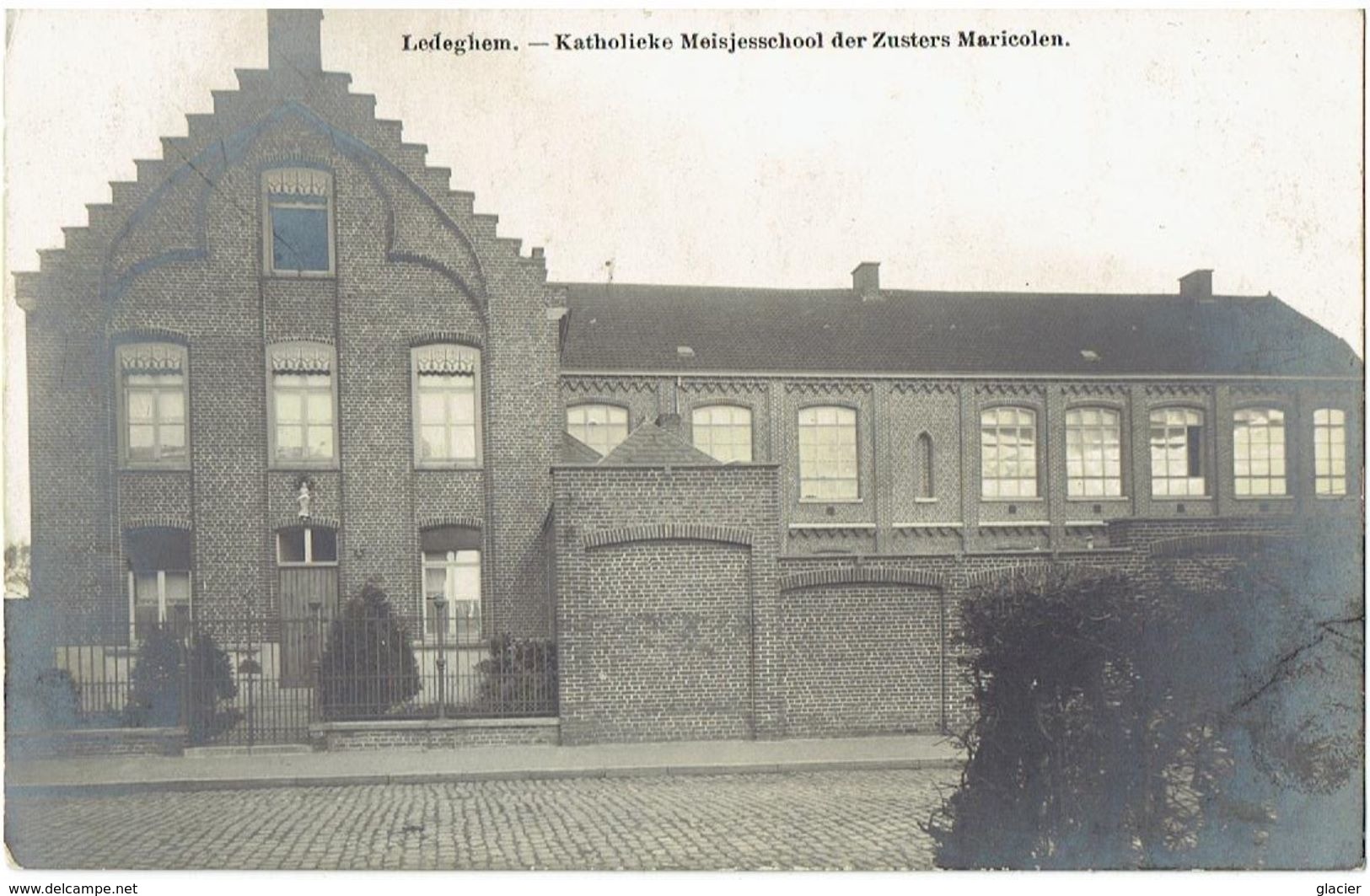 LEDEGHEM - Katholieke Meisjesschool Der Zusters Maricolen - Carte Photo - Fotokaart - Ledegem