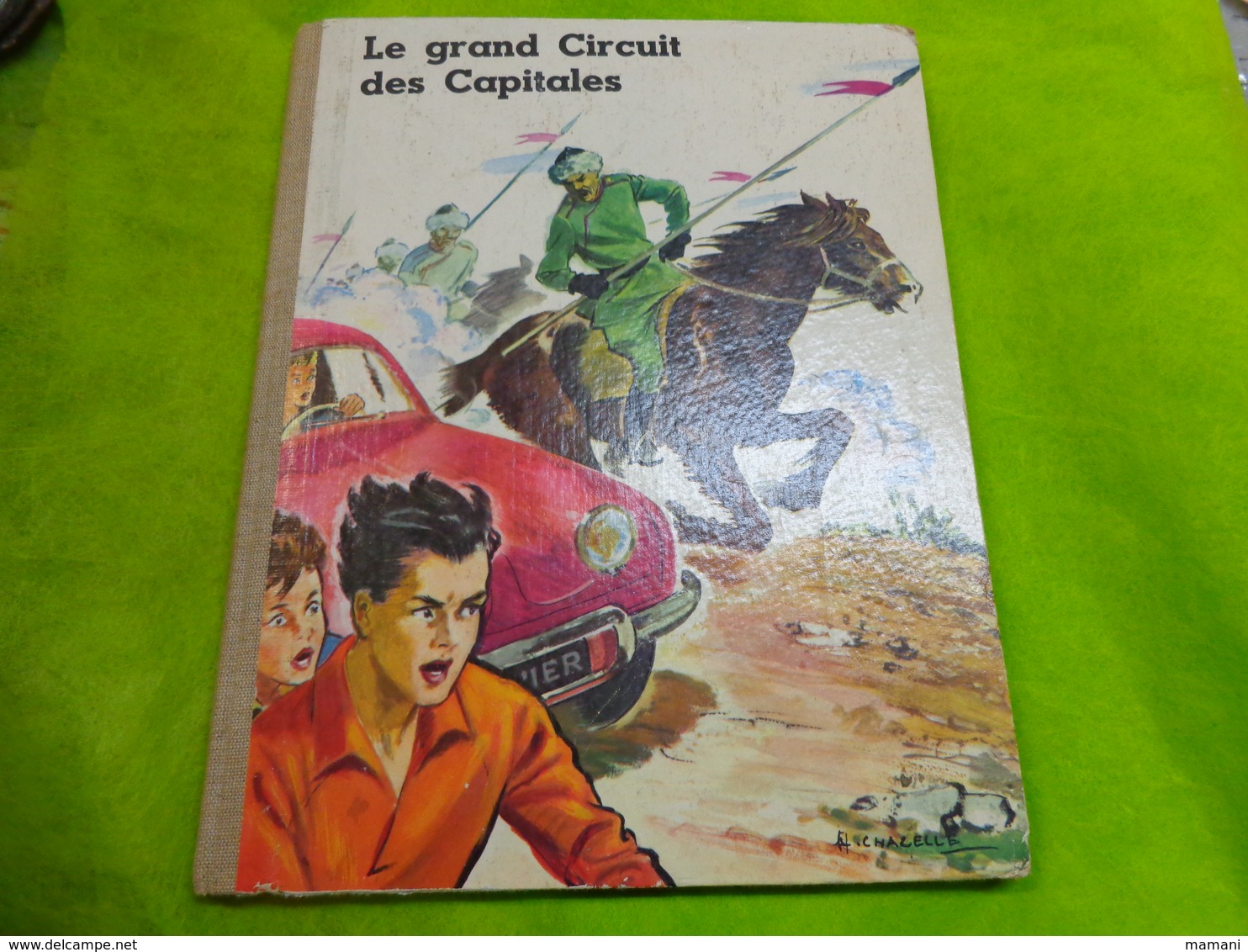 Livre Image -le Grand Circuit Des Capitales-chocolat Menier -il Manque 1 Seule Image - Chocolat
