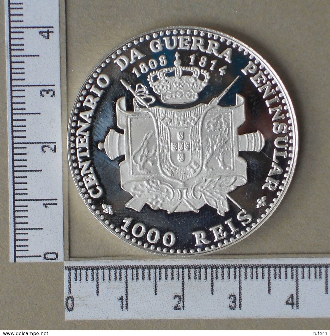 PORTUGAL    - MEDALHA PROOF - 27,4 GRS - 0,925 SILVER    - (Nº21155) - Other & Unclassified