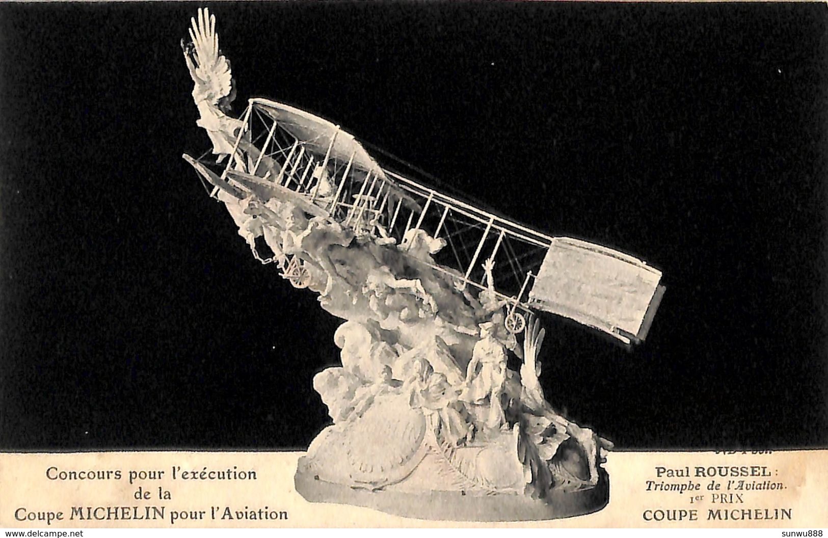 Concours De La Coupe Michelin Pour L'Aviation (1er Prix 1909) - Autres & Non Classés