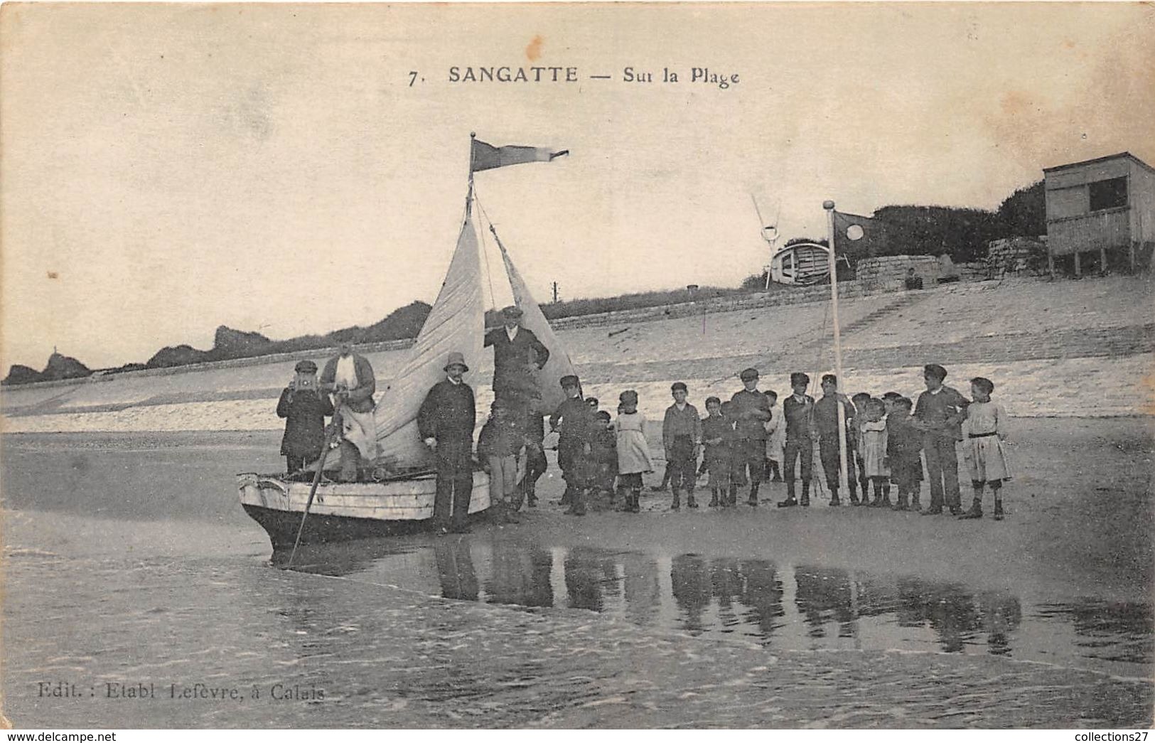 62-SANGATTE- SUR LA PLAGE - Sangatte