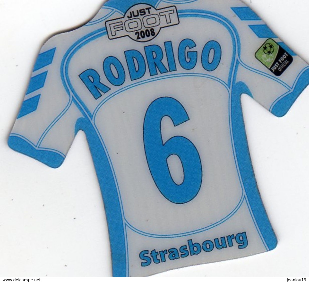 MAGNETS    FOOT 2008  RODRIGO  STRASBOURG - Sport