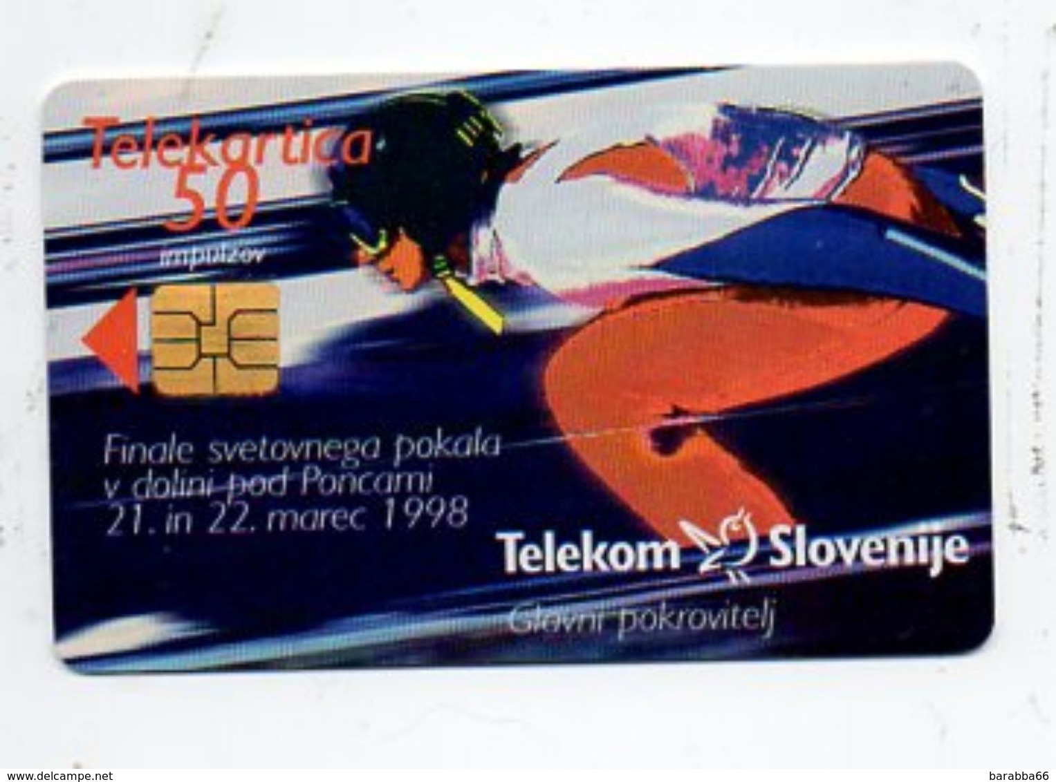 Telekom Slovenije 50 Imp. Phonecard - Slovenia