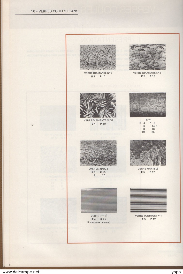 Livre, Couverture Toilée, Sur Les Produits Verriers BOUSSOIS De 1973 - Autres & Non Classés