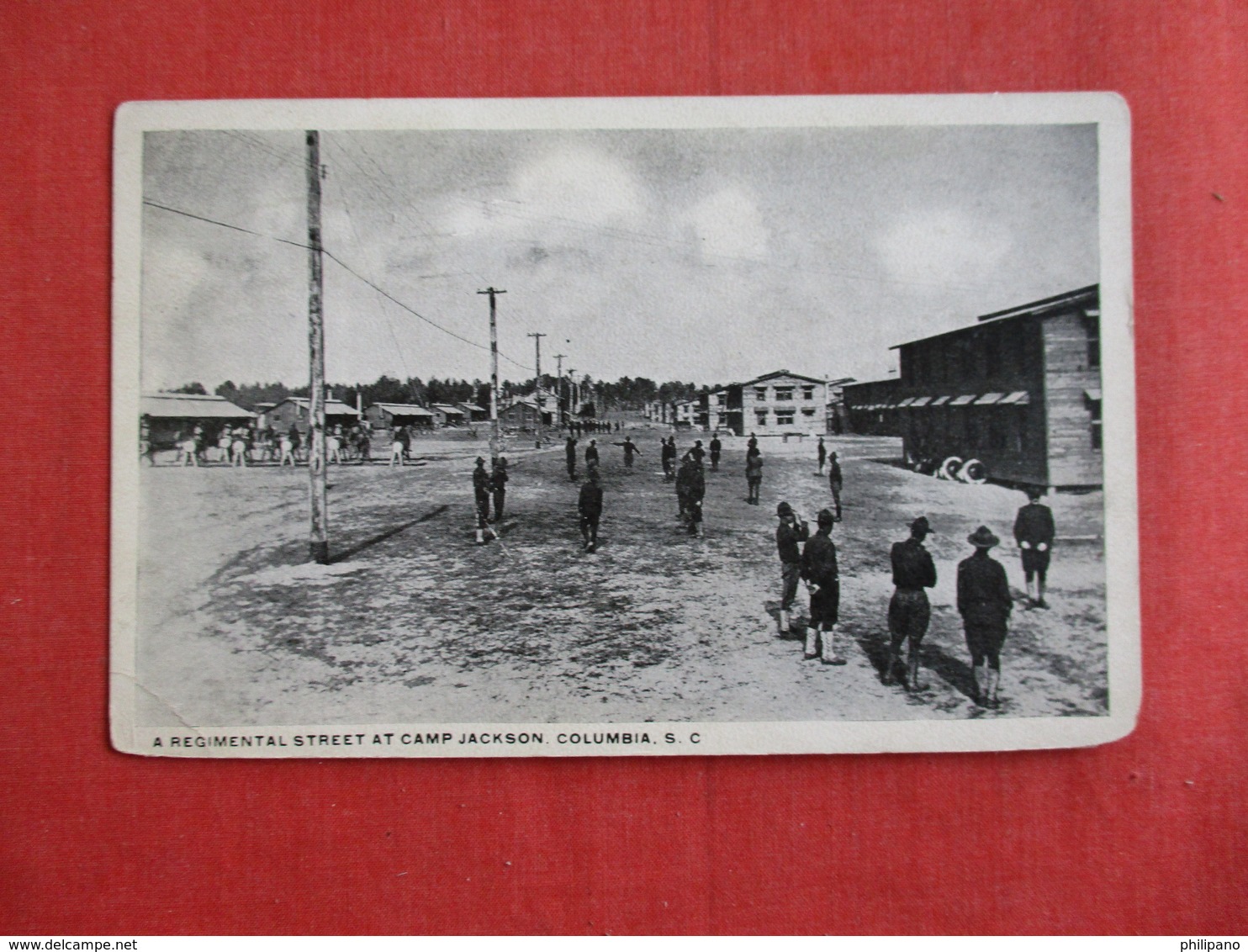 Regimental Street At Camp Jackson   South Carolina > Columbia-Ref  2882 - Columbia