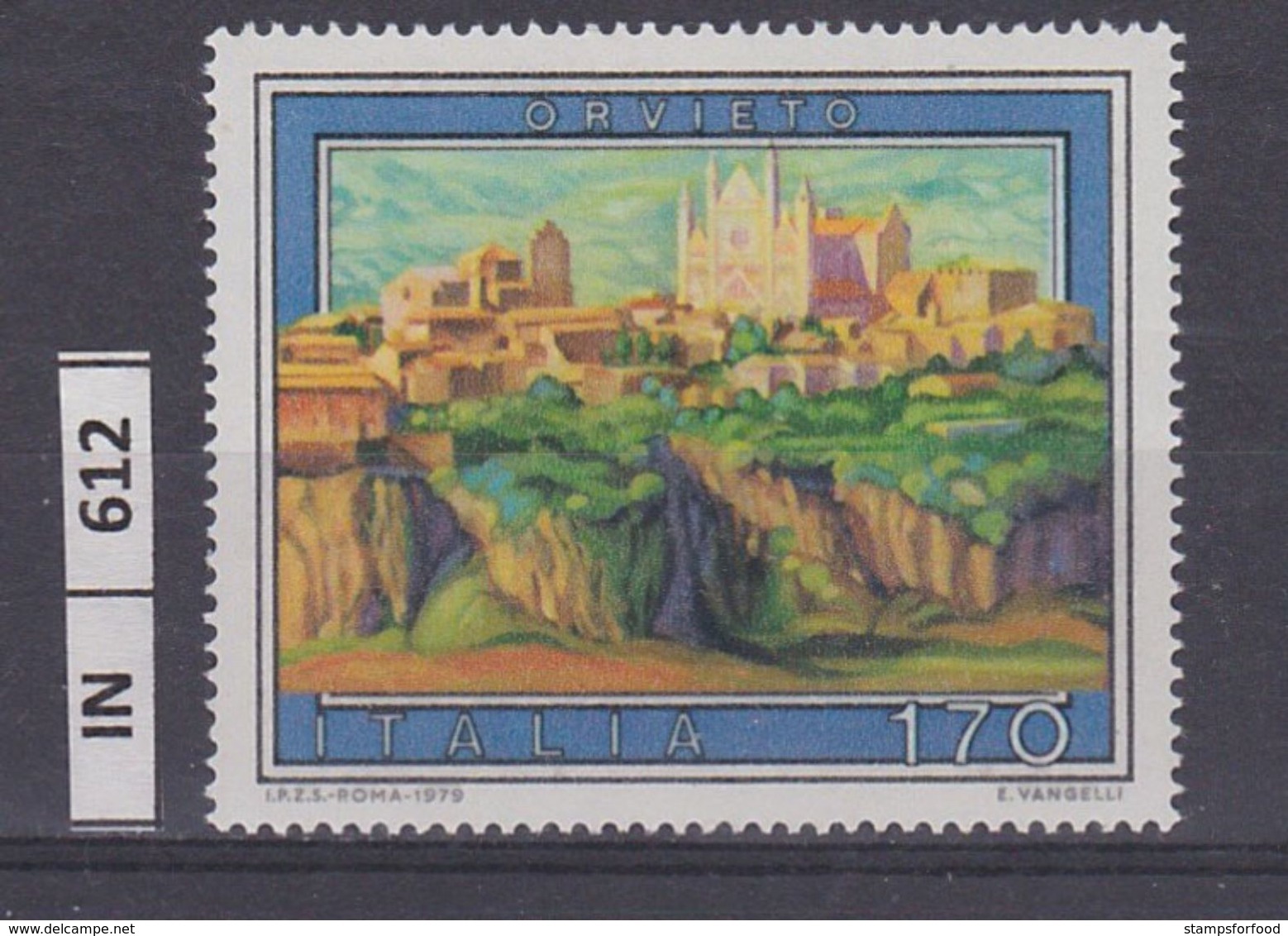 ITALIA REPUBBLICA, 1979	Turismo Orvieto Nuovo - 1971-80:  Nuovi