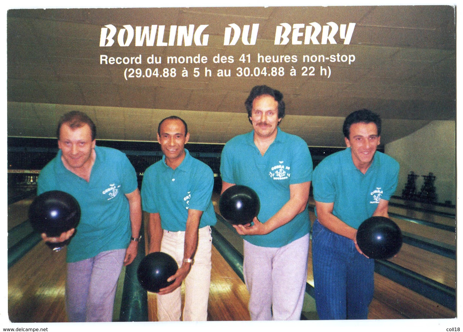 CPM SAINT DOULCHARD Bowling  (record Du Monde) Bourges - Autres & Non Classés