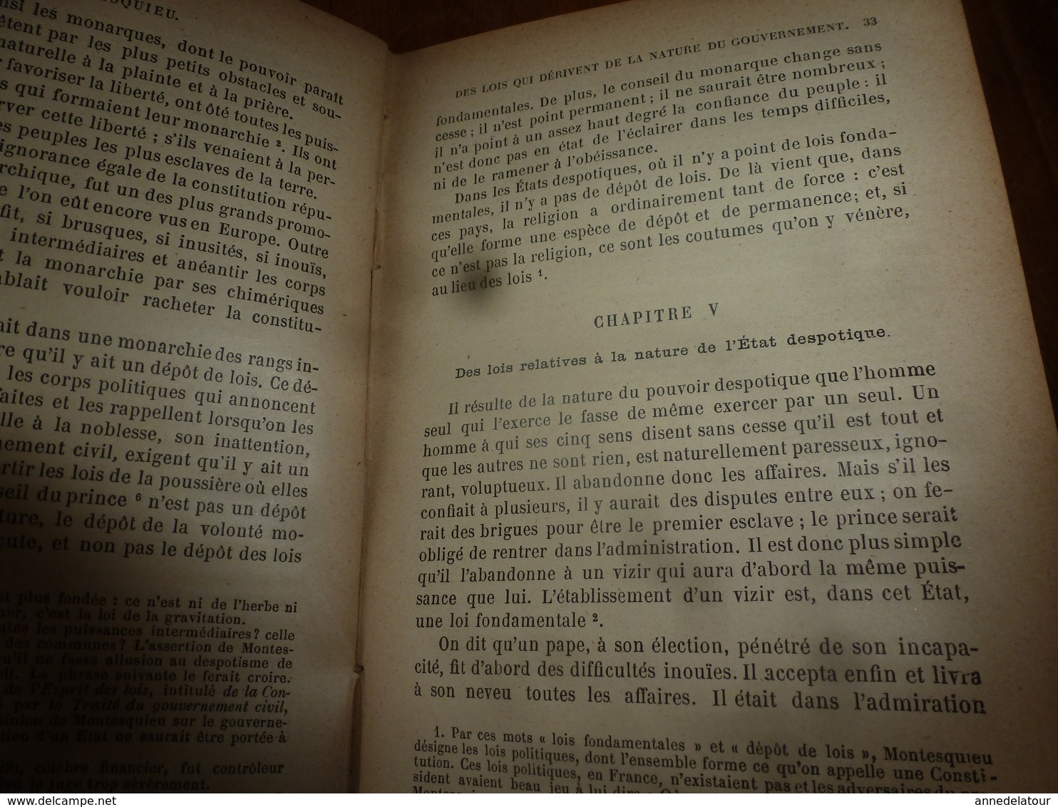 1887 Montesquieu  (Esprit des lois)  par Edgar Zevort
