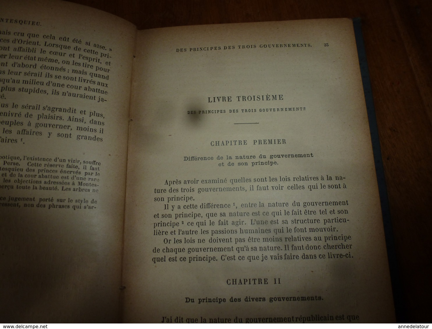 1887 Montesquieu  (Esprit des lois)  par Edgar Zevort