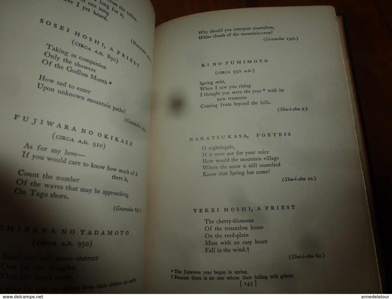 1934 LOTUS and CHRYSANTHEMUM  an anthology of chinese and japanese poetry-   by Joseph Lewis French