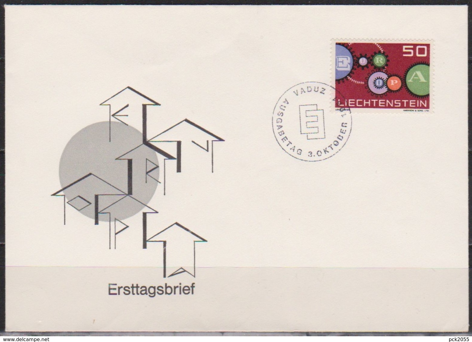 Lichtenstein FDC 1961  MiNr.414 Europa ( D 5896 )  Günstige Versandkosten - FDC