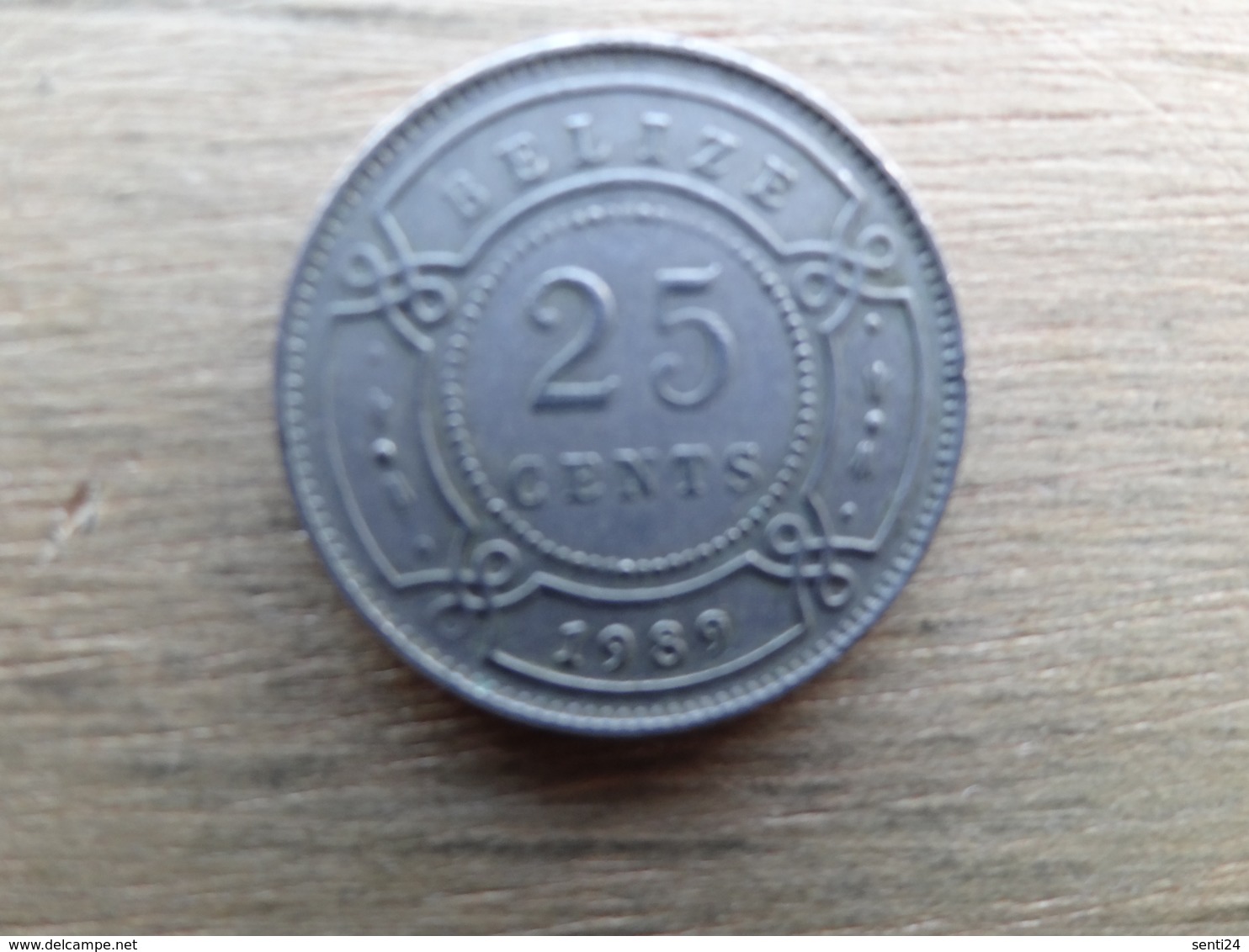 Belize  25  Cents  1989  Km 36 - Belize