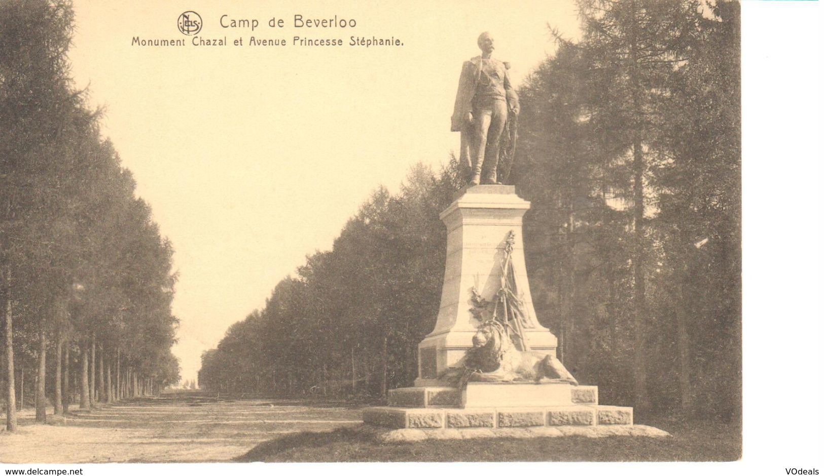 Bourg-Léopold - CPA - Camp De Beverloo - Monument Chazal - Other & Unclassified