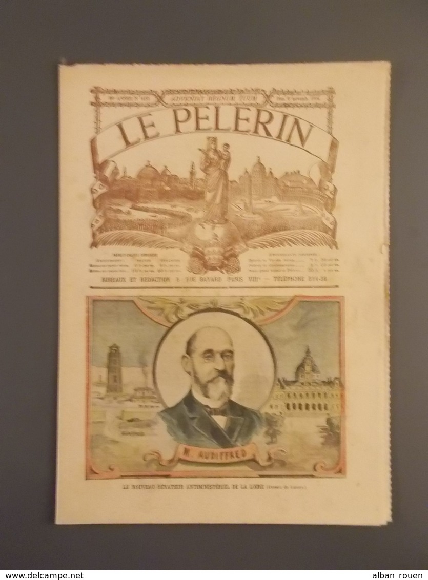 AN - Le Pelerin - N°1453 - 06 Novembre 1904 - Autres & Non Classés