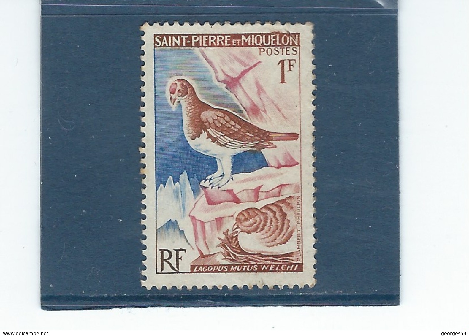 France  St Pierre Et Miquelon   N° 365  O   Val : YT  1,00  € - Gebraucht