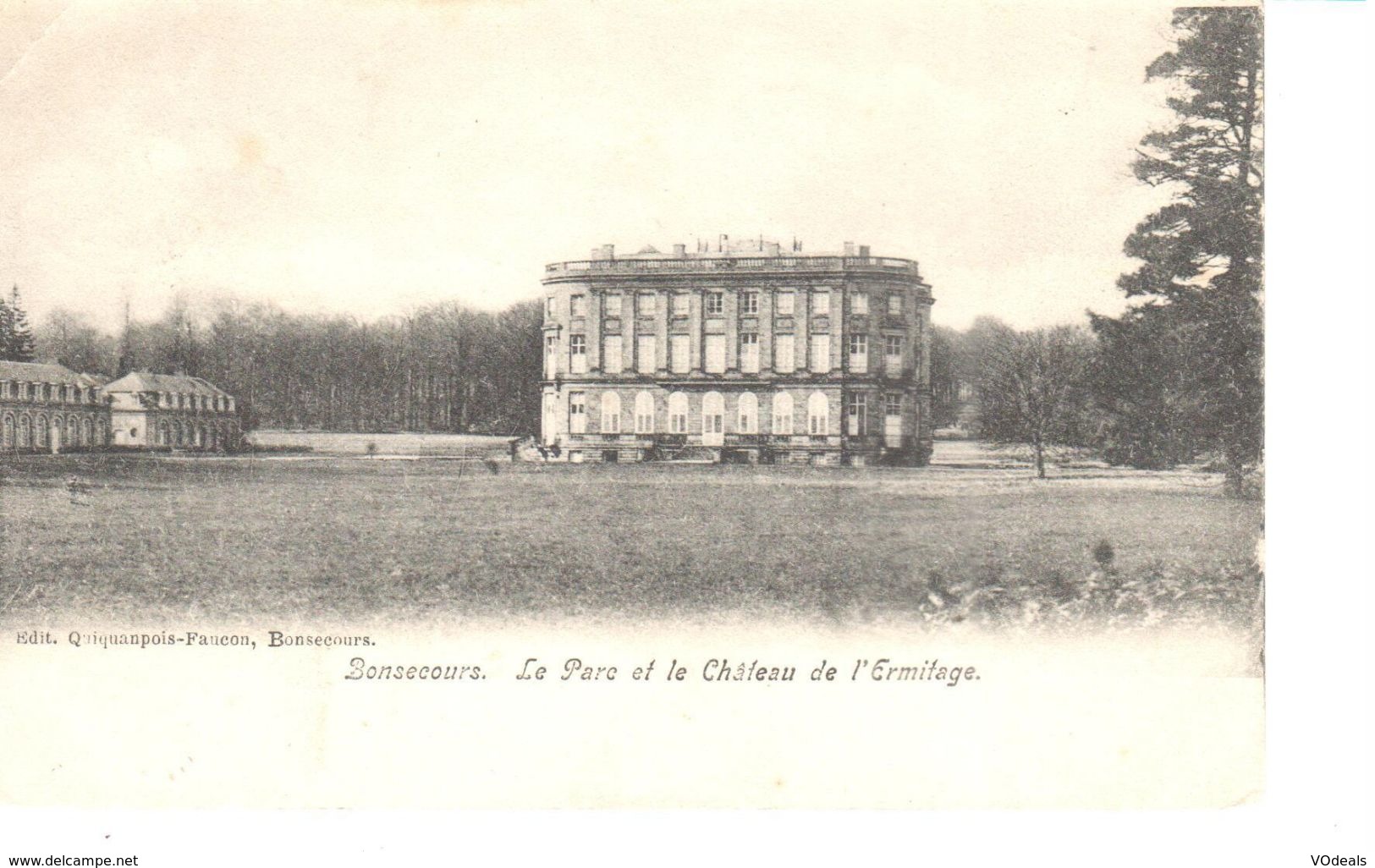 Péruwelz - CPA - Bonsecours - Le Parc Et Le Château De L'Ermitage - Péruwelz