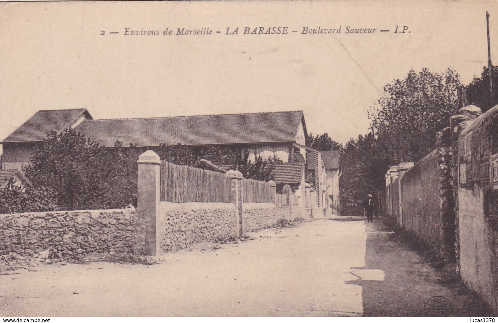 13 / MARSEILLE / LA BARASSE / BOULEVARD SAUVEUR / IP 2 - Saint Barnabé, Saint Julien, Montolivet