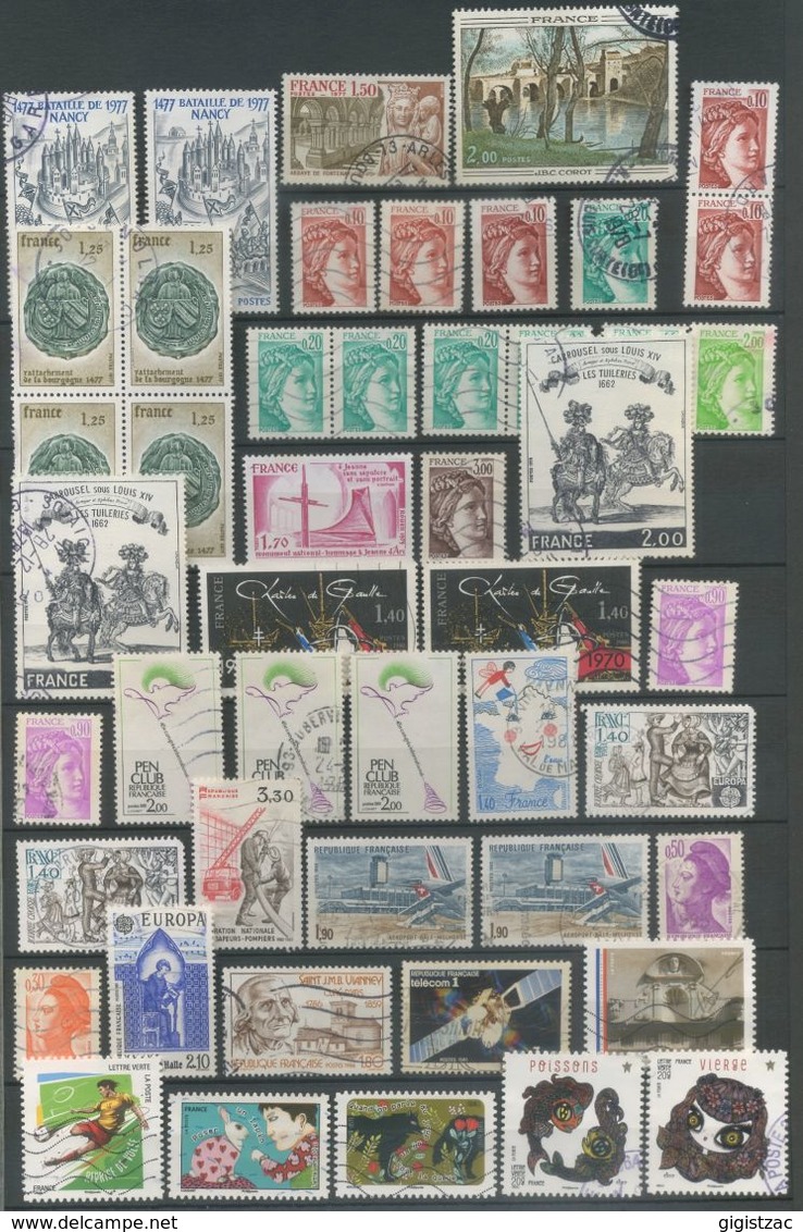 ALBUM PLUSIEURS CENTAINES DE TIMBRES DE FRANCE