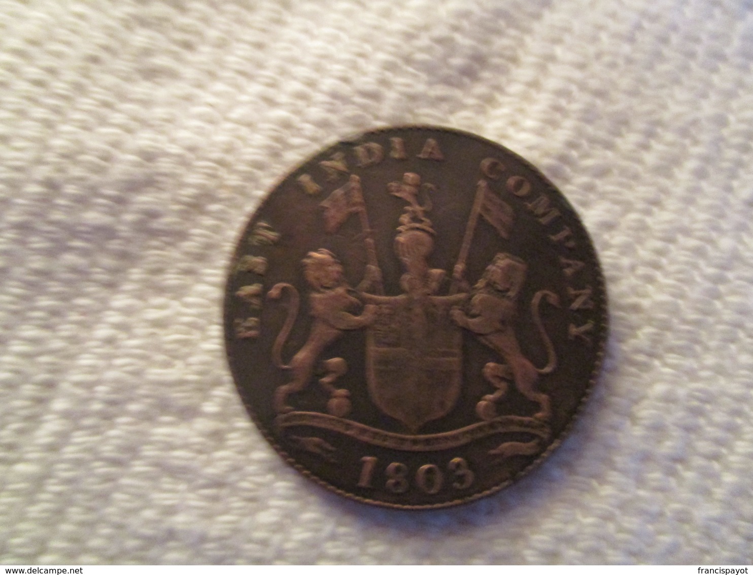 British India XX Cash East India Company 1803 - Inde