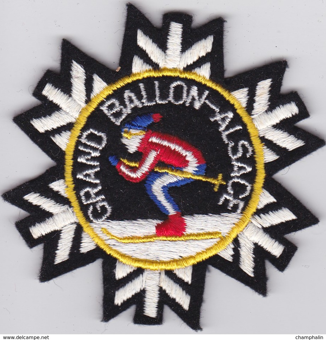 Ecusson Tissu - Grand Ballon D'Alsace (67) - Blason - Armoiries - Héraldique - Scudetti In Tela