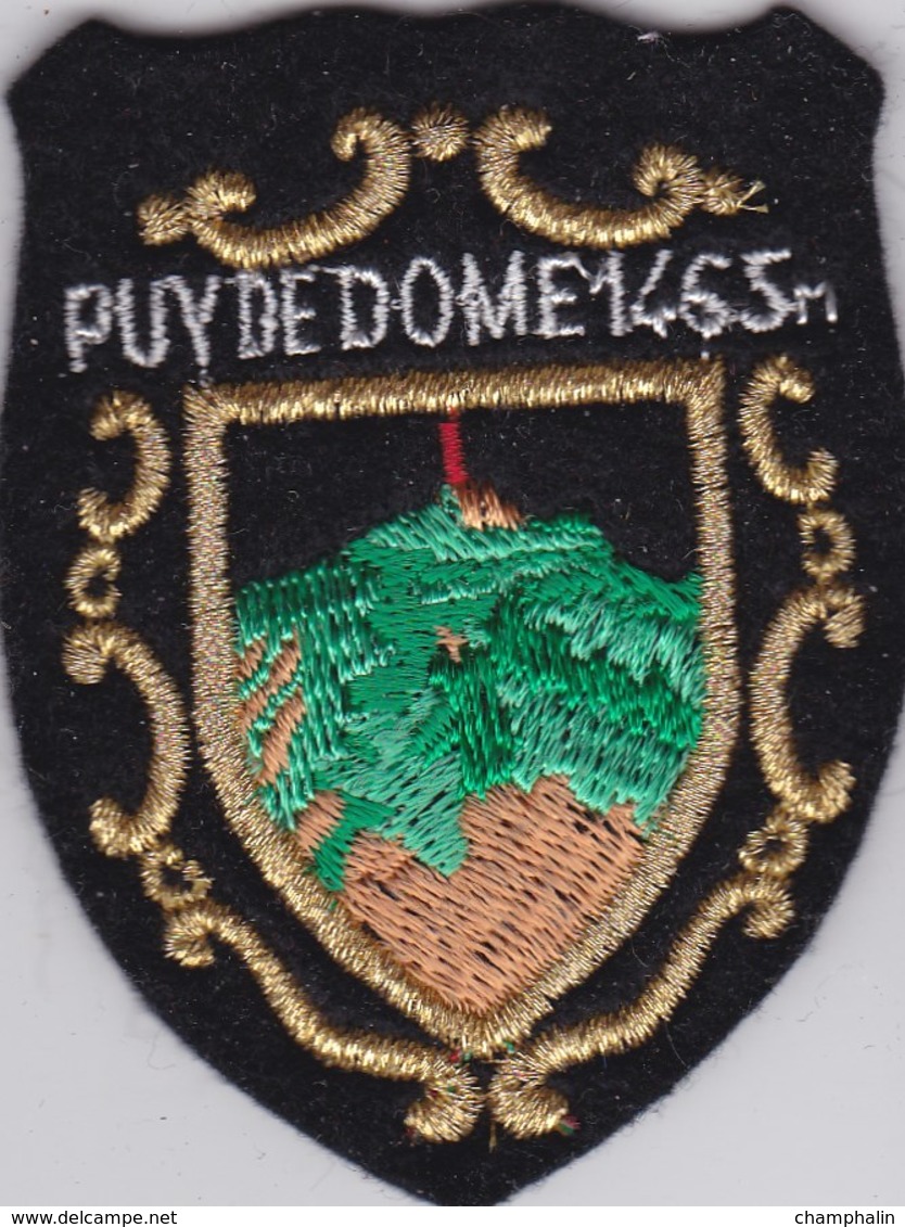 Ecusson Tissu - Puy-de-Dôme (63) - Blason - Armoiries - Héraldique - Stoffabzeichen