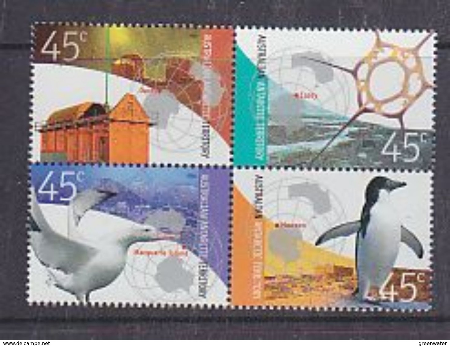 AAT 2002 Antarctic Research 4v ** Mnh (37887) - Ungebraucht