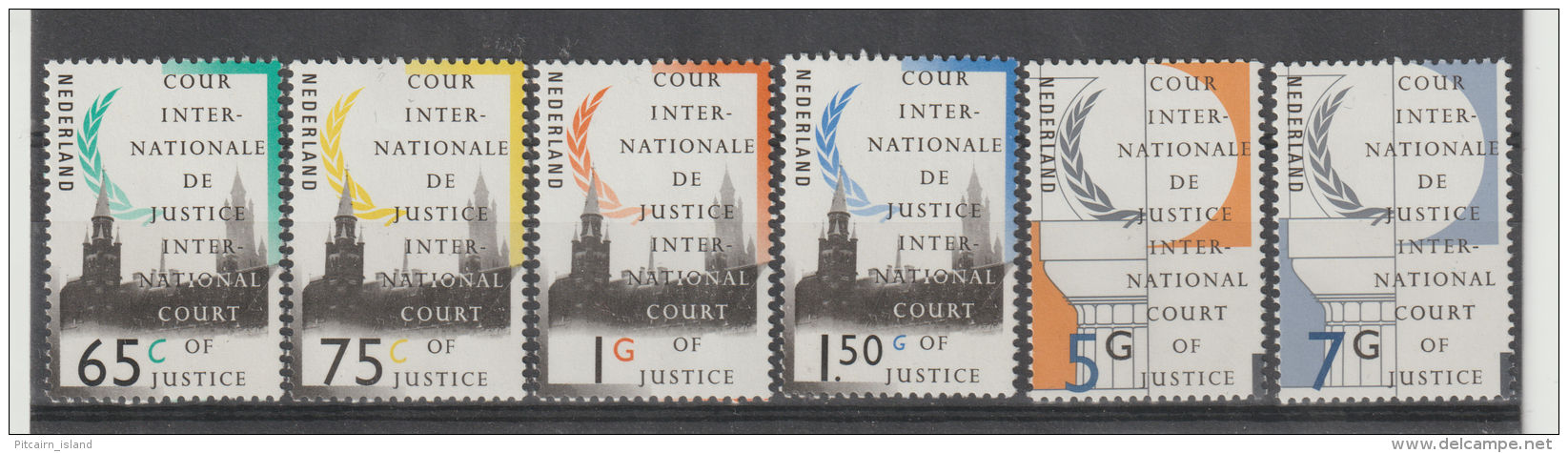 Nederland 1989 NVPH Nr. D50 +D52+ D54+ D55+ D57+ D58  MNH    Cw 12.25 - Service