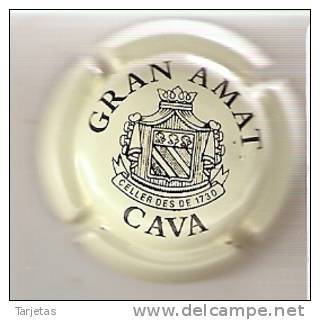 PLACA DE CAVA GRAN AMAT  (CAPSULE) CREMA - Placas De Cava
