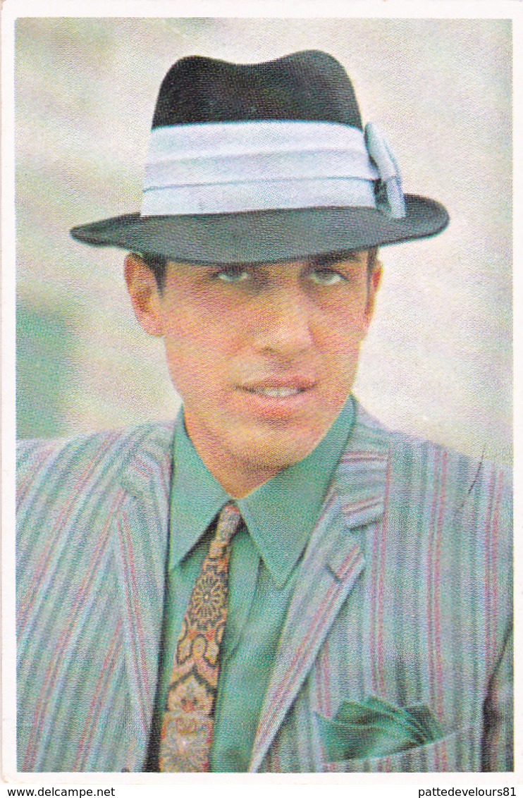 Chromo 5 X 7,5 Année 1969 Artiste Chanteur Singer Cantante Sänger Adriano CELENTANO (2 Scans) - Autres & Non Classés