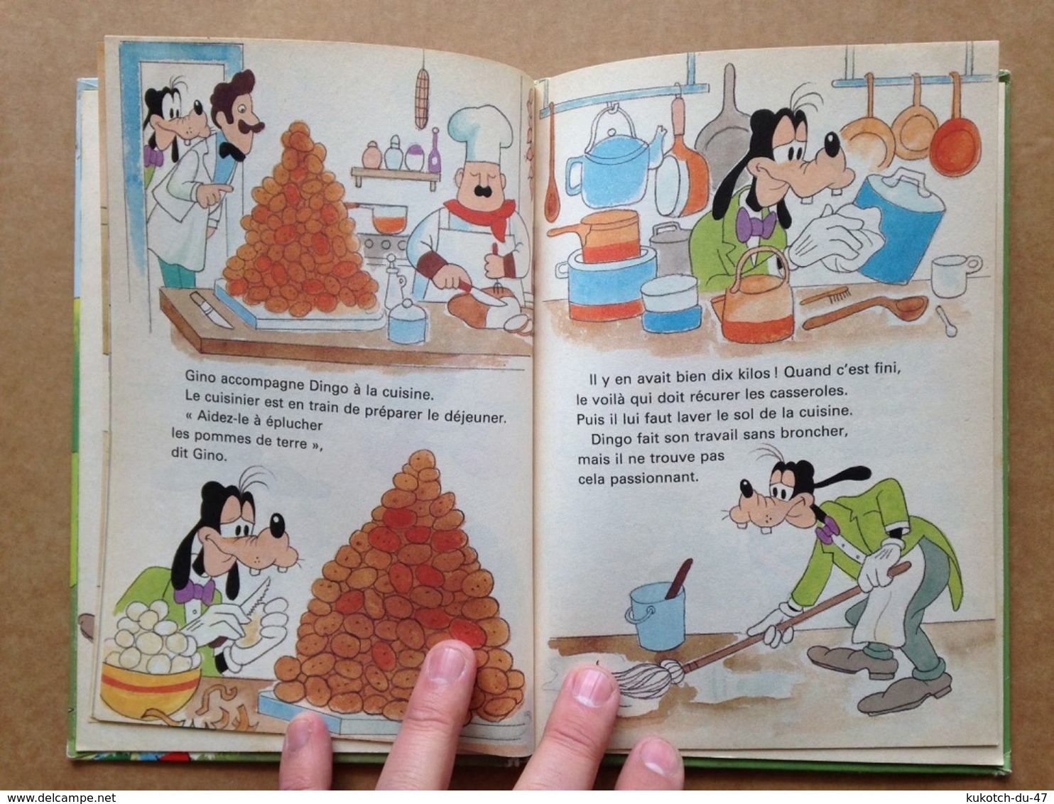 Disney - Mickey Club du livre - Dingo cherche un métier (1989)