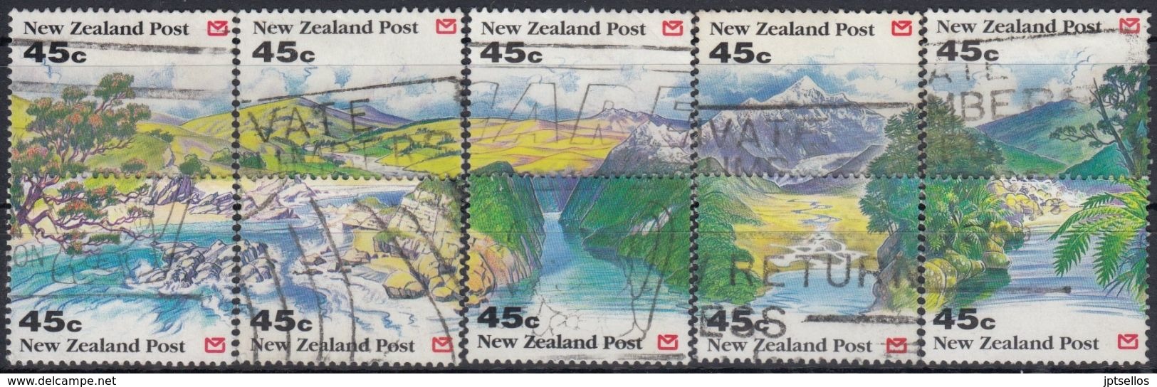 NUEVA ZELANDA 1992 Nº 1188/97 USAD0 - Used Stamps