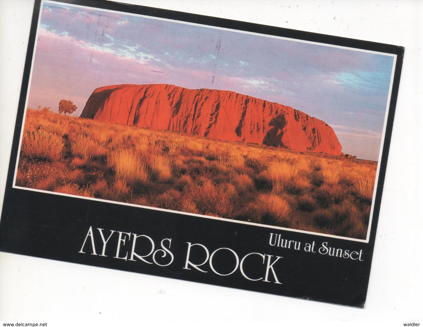 (NT)   AYERS ROCK - Unclassified