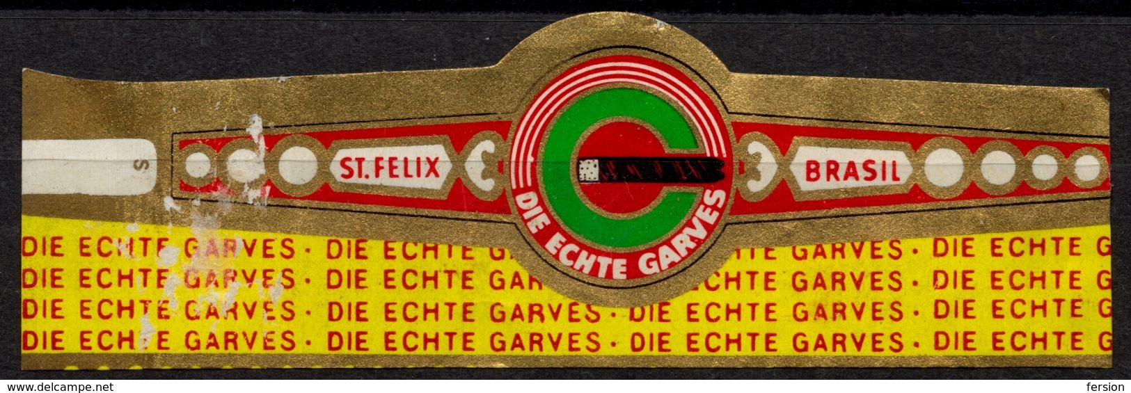 GERMANY St. Felix Brasil - CIGAR CIGARS Label Vignette - Labels