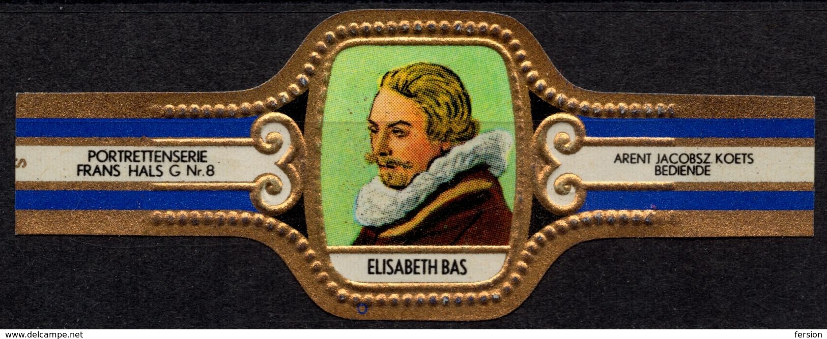 Netherlands / Elisabeth Bas - CIGAR CIGARS Label Vignette - Etiquetas